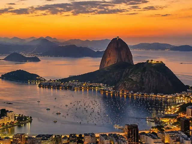 Imagem ilustrativa: Pão de Açúcar e baía do Rio de Janeiro
